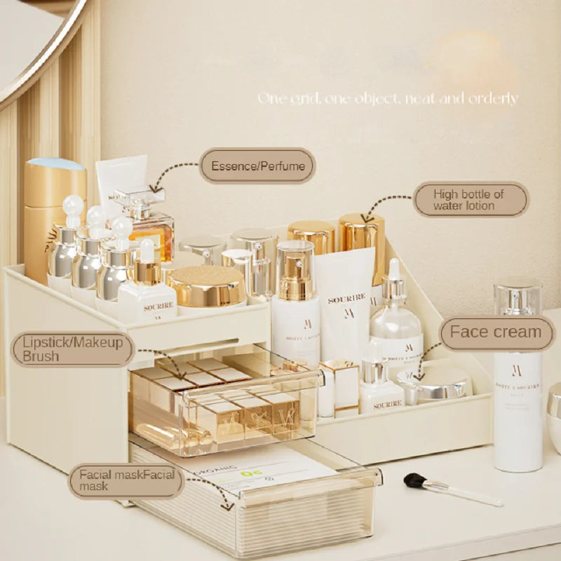 TidyDesk Makeup & Gear Organizer