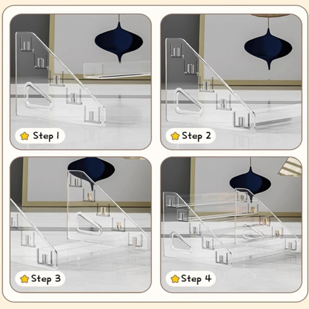 Clear Desktop Storage Box