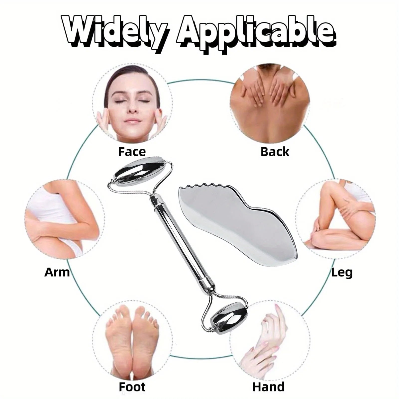 RevivePro Stainless Daily Massage Set